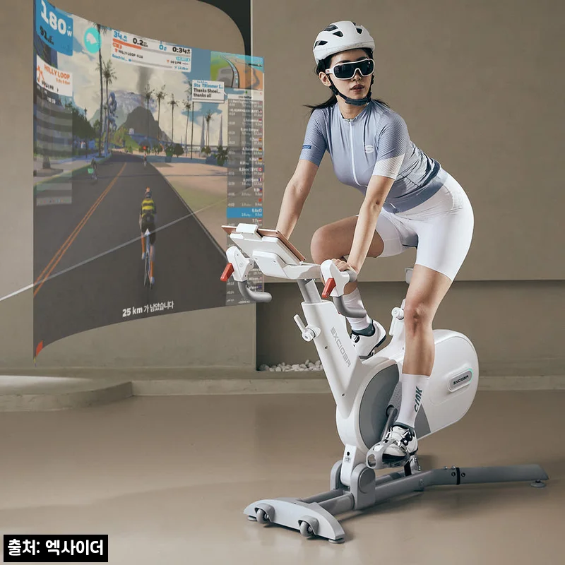 엑사이더 ES590 ERG 스피닝 실내자전거, 59만원대 홈트 유산소 기구 구매 전 꼭 볼 체크후기