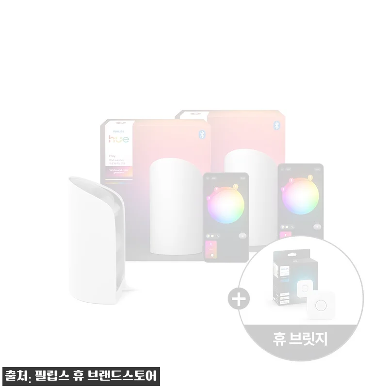 필립스 휴 플레이 월 워셔 2팩 화이트, 게임·무드 조명 입문 전에 체크한 찐포인트