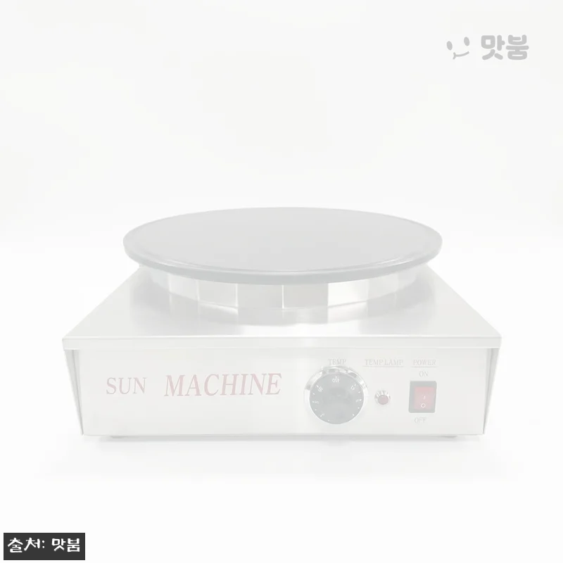 태양산업 크레페 기계 CMC-445S 찐후기 체크! 균일한 크레페 굽기를 위한 국내제조 전기식 조리기