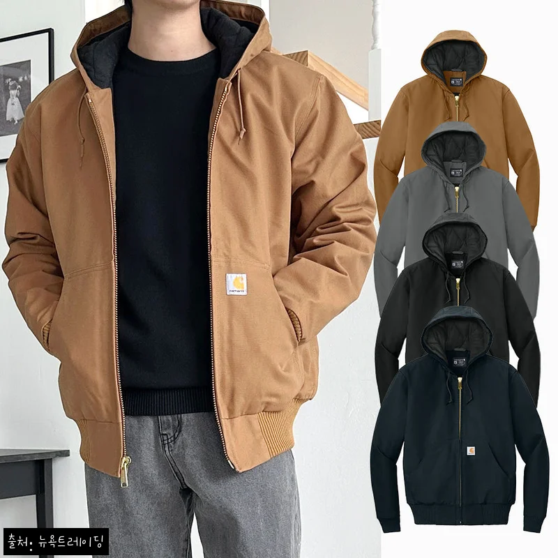 칼하트 덕 액티브 J140 후드 자켓, 겨울 아우터로 눈여겨볼 이슈템 구매 정보
